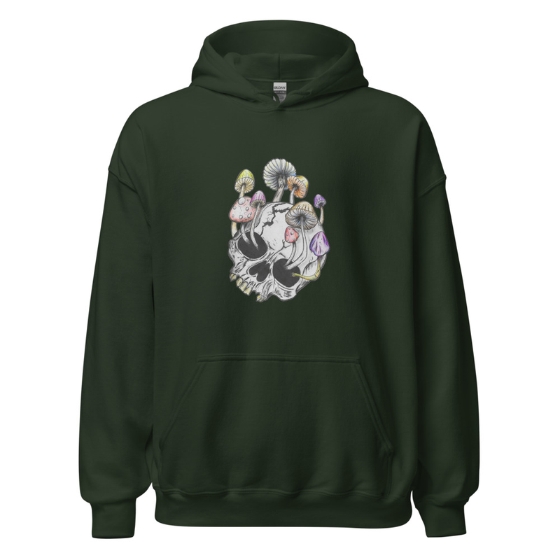 Shroom Hoodie — Forest Green